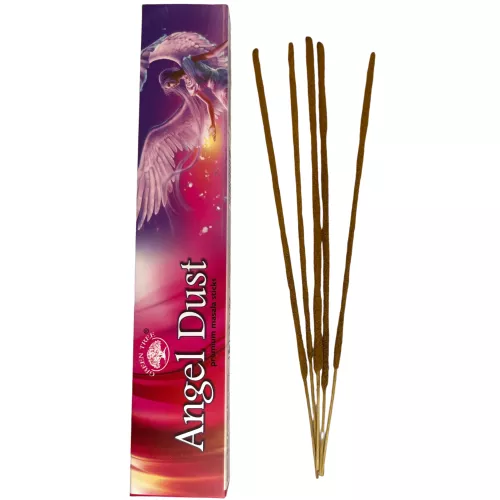 Incienso Angel Dust Green Tree - Premium Masala Sticks - 1 cajetilla