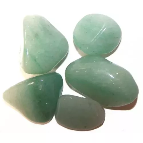L Tumble Stones - Aventurina clara - 24 unidades