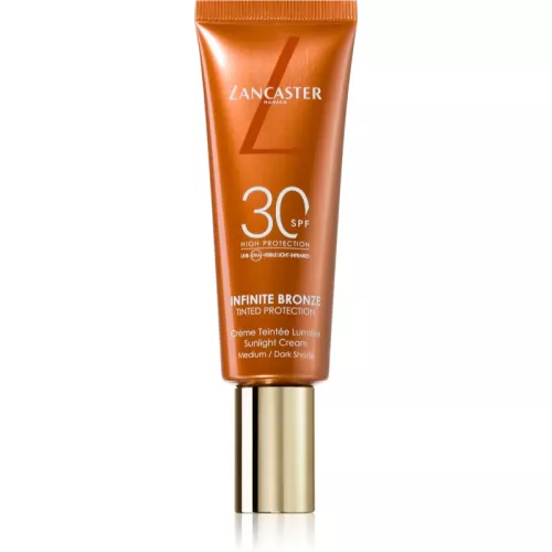 ¡52% DTO! Infinite Bronze Crema Solar Facial con Color SPF30 50 ml