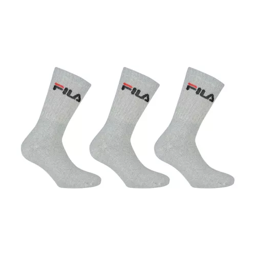 Pack 3 Calcetines Tenis F9505 FILA Gris 35-38 Gris