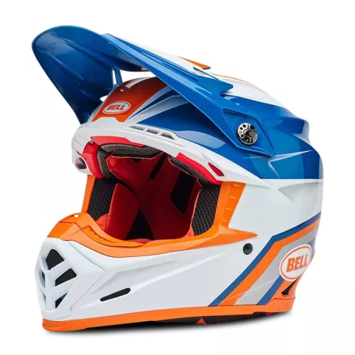 Casque Cross Bell Moto-9S Flex Orange XL