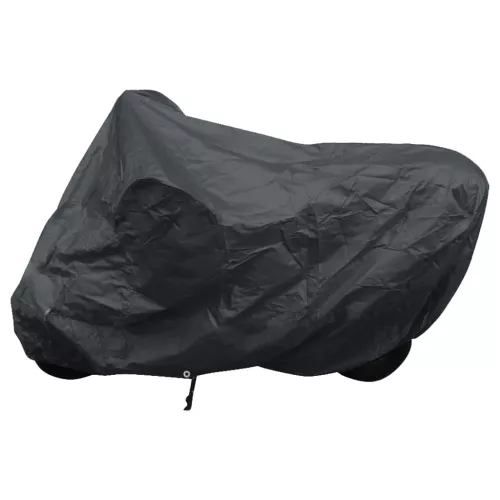vidaXL Housse de moto Gris Polyester Gris