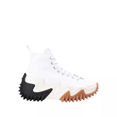 Converse Run Star Motion Hi Femme Blanc Sneakers Fibres textiles