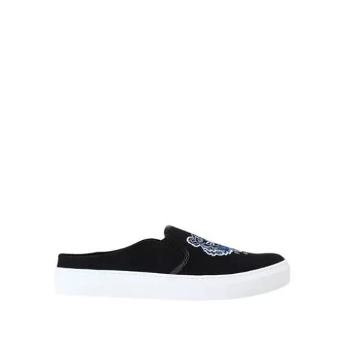 Kenzo Slip-on 36 Femme Noir Mules & Sabots Coton
