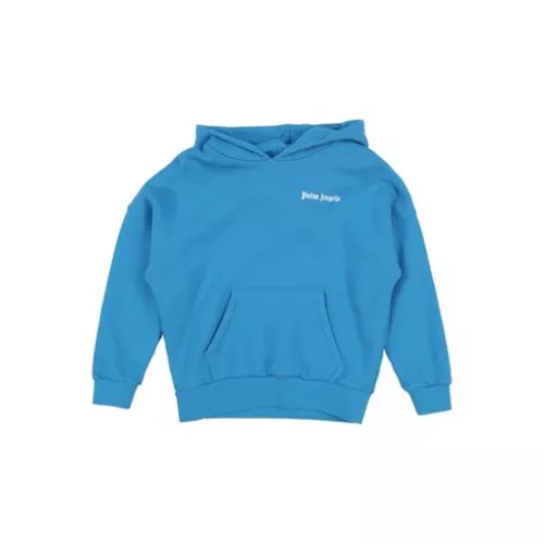 Palm Angels 8 FILL Bleu d'azur Sweat-shirt Coton, Élasthanne