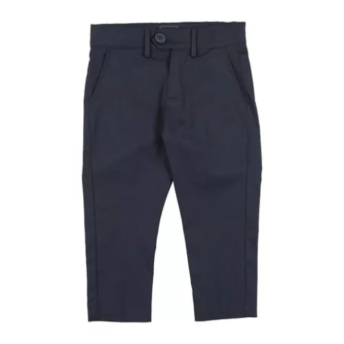 Fay GARÇON Bleu marine Pantalon Coton, Élasthanne