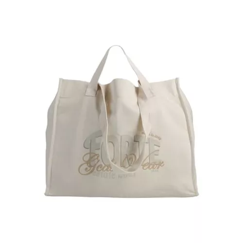 Gcds -- Femme Blanc cassé Sac à main Coton