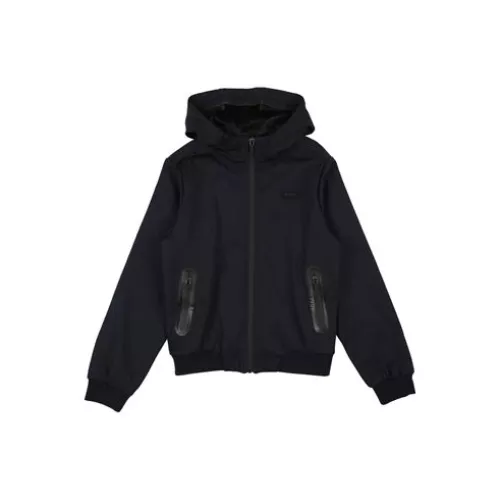 Bikkembergs GARÇON Bleu marine Veste et blouson Polyester, Élasthanne