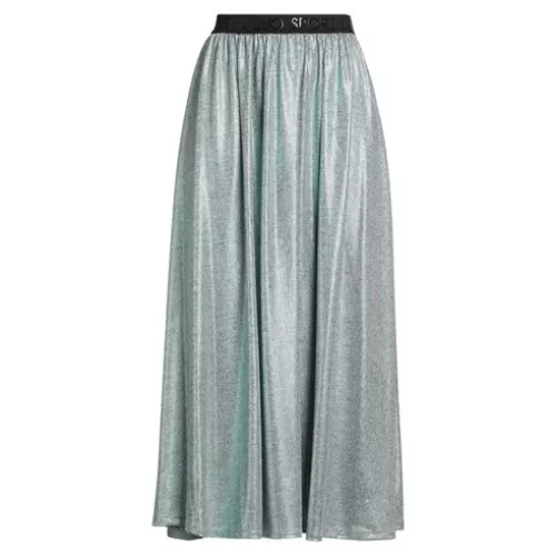Liu •jo Sport S Femme Turquoise Jupe midi Polyester