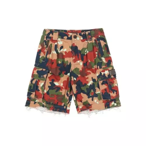 Dolce&gabbana GARÇON Vert militaire Shorts et bermudas Coton, Polyester, Zamak