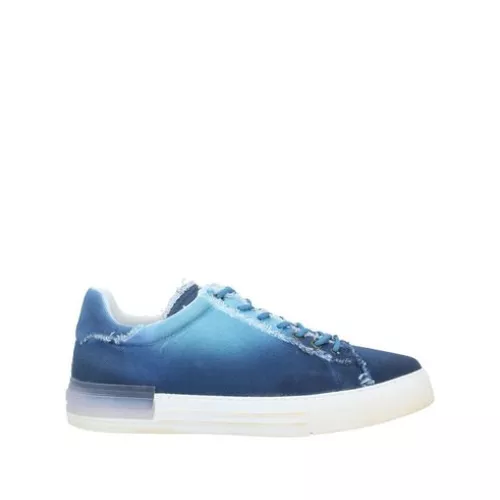 Hogan Homme Bleu d'azur Sneakers Fibres textiles