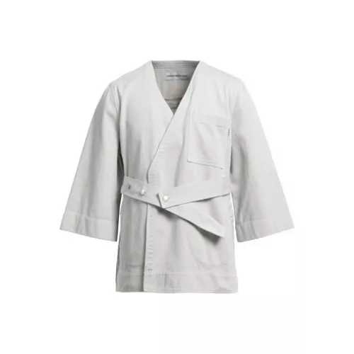 Department 5 XS Homme Gris clair Veste et blouson Coton