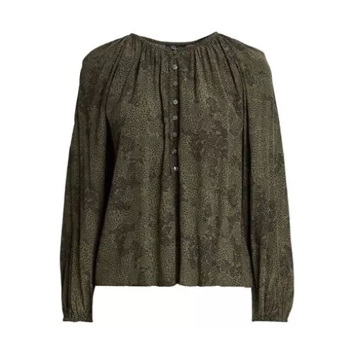 Rails Femme Vert militaire Top Rayonne, Viscose