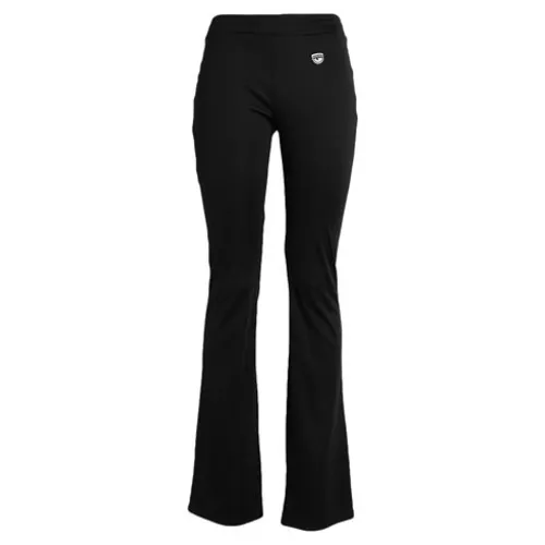 Chiara Ferragni Femme Noir Leggings Polyester, Coton