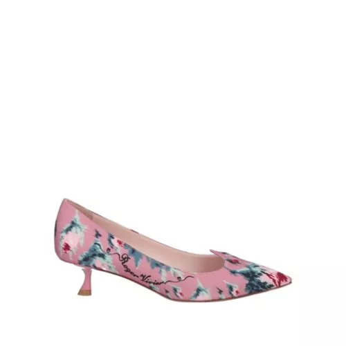 Roger Vivier Femme Rose Escarpins Fibres textiles