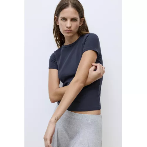 T-Shirt Manches Courtes Ajusté