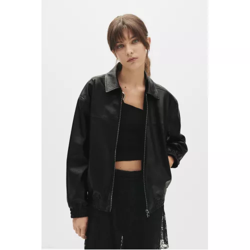 Blouson Dad Similicuir