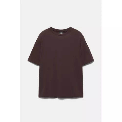 T-Shirt Basique Manches Courtes En Coton