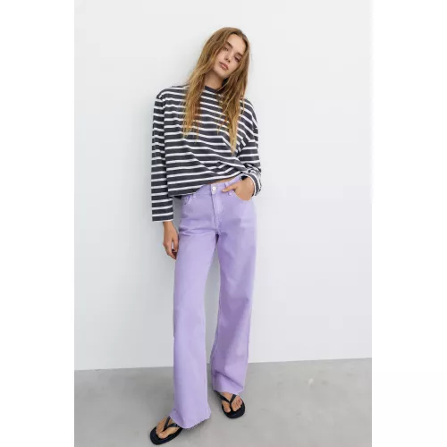 Jean Wide Leg Taille Haute