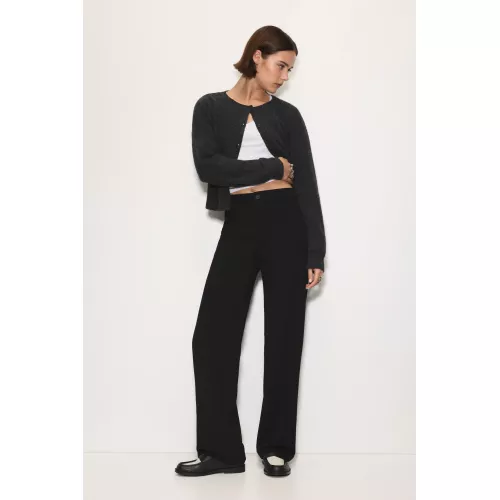 Pantalon De Ville Taille Haute