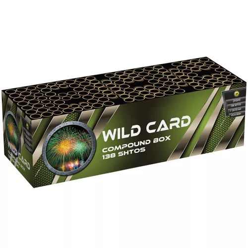 Feux d'artifice automatique 2 minutes Wild Card