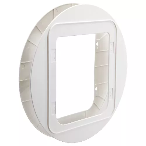 1 adaptateur pour porte vitrée (blanc) pour la chatière SureFlap Connect à puce électronique