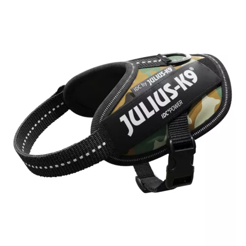 Harnais JULIUS-K9 IDC® Power, camouflage pour chien - taille 2XS : tour de poitrail 33 - 45 cm
