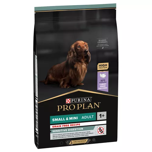 2x7kg Small & Mini Adult Sans Céréales PURINA PRO PLAN OPTIDIGEST Croquettes pour Chien