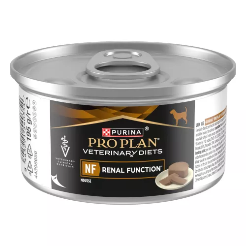 24 x 195 g PURINA PRO PLAN Veterinary Diets Canine Mousse NF Renal Pâtée pour chien