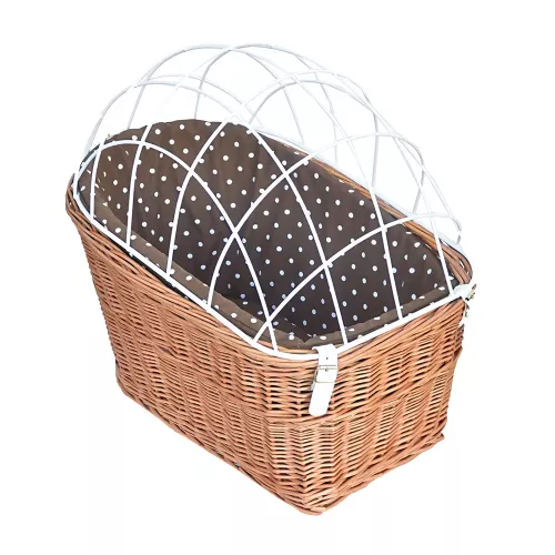 Panier de transport pour vélo Aumüller avec grille de protection - L56xl36xH50cm