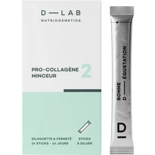 D-lab Nutricosmetics - Minceur - Pro-collgène Minceur 14 Sticks - 84g