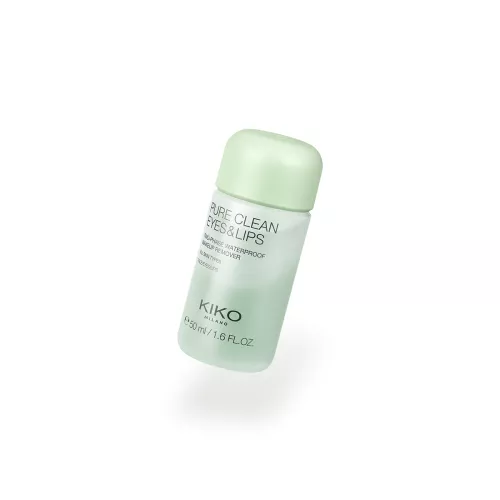 KIKO New Pure Clean Eyes&Lips Mini. Démaquillant biphasé yeux et lèvres au format mini