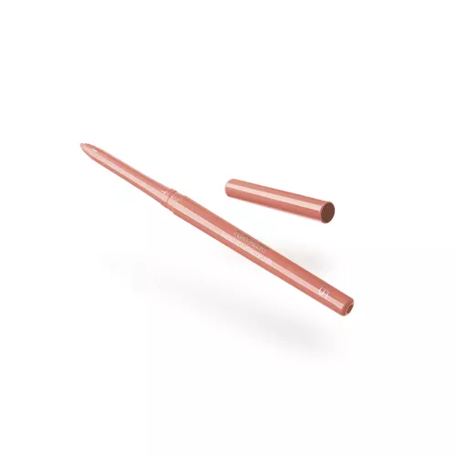 KIKO Flirt Alert Micro Sculpting Lip Liner 01. Crayon à lèvres automatique aux peptides avec micro-mine