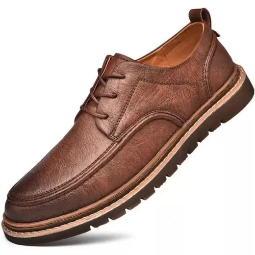 Chaussures de ville homme - Classique de la mode - Brun - Marron - Adulte - Homme Marron Homme