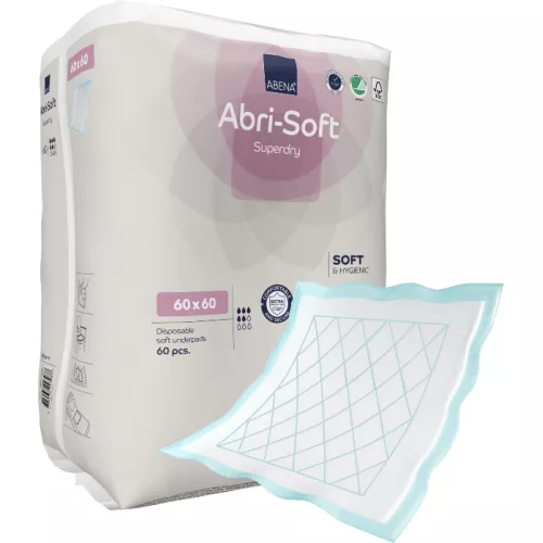 Alèse Abri-Soft Superdry 60x60 cm - Absorption 1000 ml