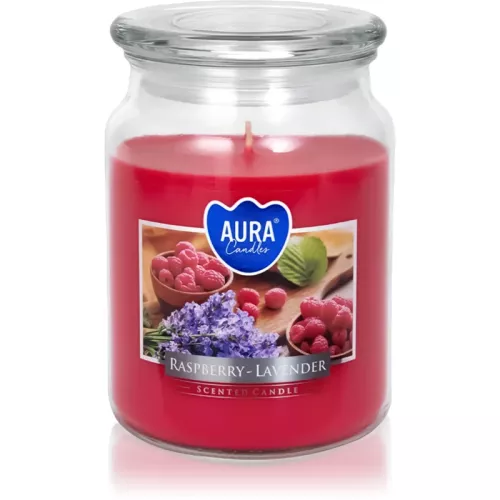 BISPOL Premium Line Raspberry -Lavender bougie parfumée 500 g