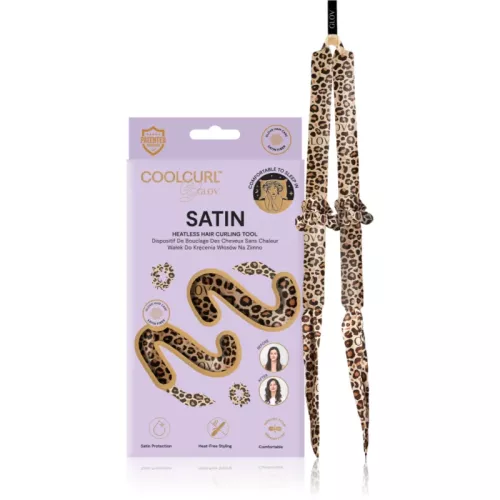 GLOV CoolCurl Satin Cheetah kit bandeau de tige de curling 1 pcs