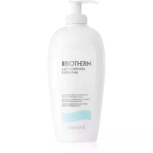 Biotherm - Lait Corporel L'original - Lait Corps Anti-desséchant Hydratation 48h - 400ml