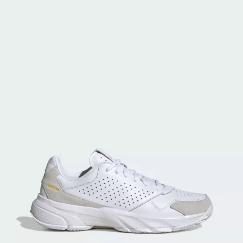 Adidas Chaussure de tennis Courtjam Control 3 Premium Cloud White / Cloud White / Cloud White Unisexe 36 2/3