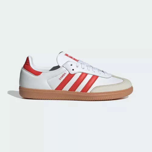 Adidas Chaussure Samba OG Cloud White / Solar Red / Off White Unisexe 36 2/3