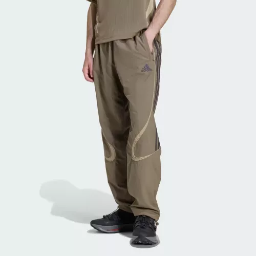 Adidas PANTALON DE SURVÊTEMENT Teamgeist Adicolor Blanch Brown Hommes S