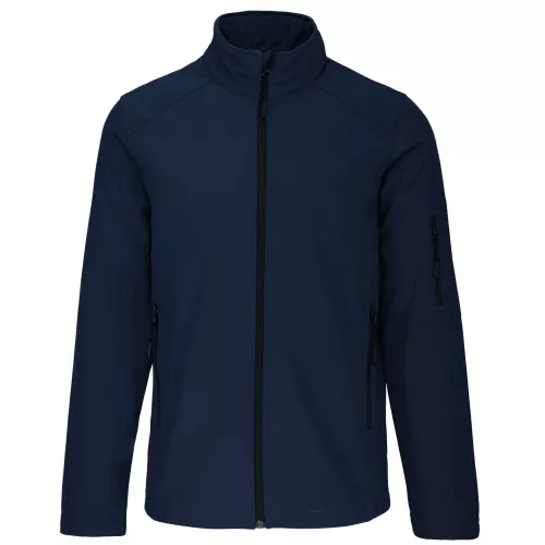 Veste softshell homme Kariban bleu navy