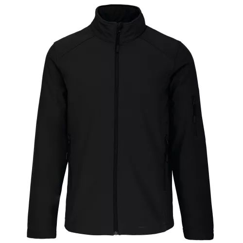 Veste softshell homme Kariban noir