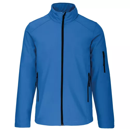 Veste softshell homme Kariban bleu