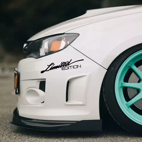 Autocollants drôles de moto de voiture d'édition limitée pour BMW Lada Toyota Chevrolet Hyundai Renault Mercedes Benz Dacia Volkswagen