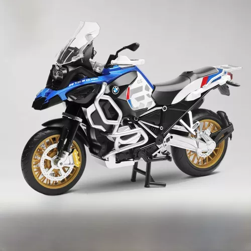 CCA R1250 GS. Modèle de moto de voiture moulée sous pression en alliage 1:12, cadeau de jouet, modèle de moto statique moulé sous pression