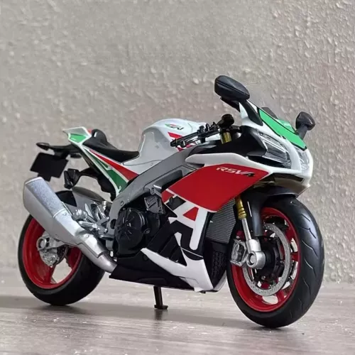 1:12 Aprilia RSV4 Suzuki GSX R1000R alliage moto modèle moulé sous pression voiture jouet roue avant direction voitures miniatures recueillir ornement