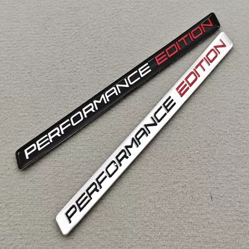 Badge de moto avec Logo en aluminium 3D, édition Performance, autocollant de carrosserie de voiture, emblème pour BMW Audi Yamaha Ducati Kawasaki, acc