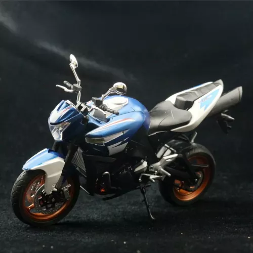 Modèle de moto de course Suzuki B-King 1/12, voiture miniature en métal moulé sous pression, collection 1:12, cadeau pour enfant, garçon
