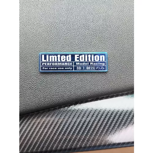 XY – autocollants créatifs en acier inoxydable pour voiture, édition limitée, 70mm x 20mm, pour véhicule, moto, accessoires extérieurs auto-adhésifs